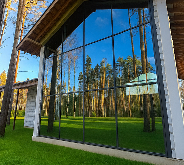 КП Иволга фасадное остекление